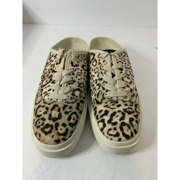 Dolce Vita Vanie x CLEAR platform sneakers womens size 8 Leopard Print - Picture 3 of 8